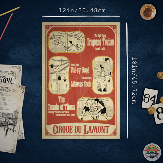 Cirque du Lamont Poster