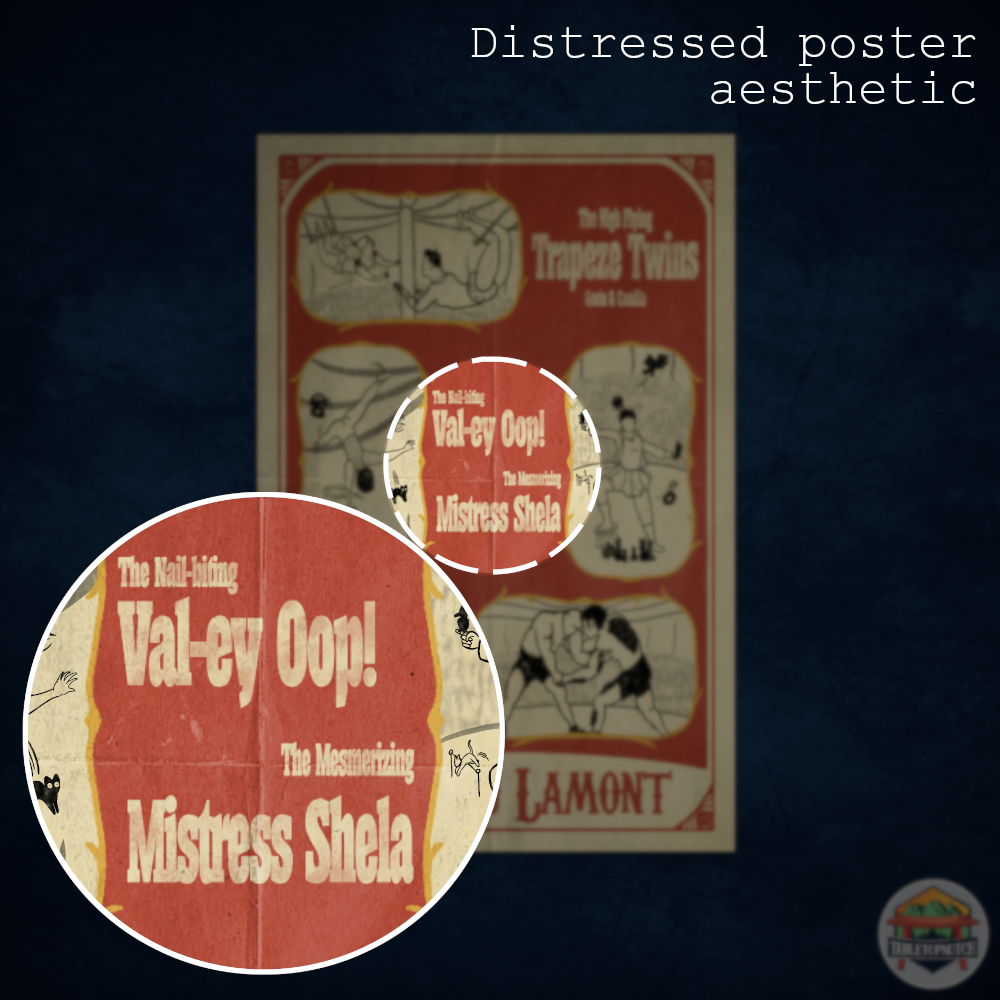 Cirque du Lamont Poster